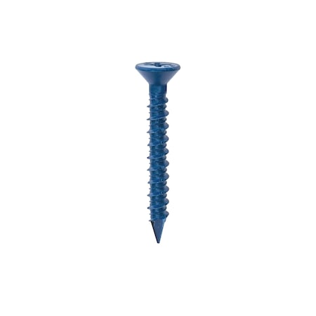 Nuvo Iron 1/4 in Dia., Slotted Hex, 1-3/4 in L, Steel Blue Ruspert Coating 14134-CHH-ASB